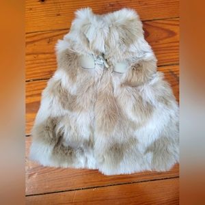 Koala Kids 3-6 months Faux fur vest G012